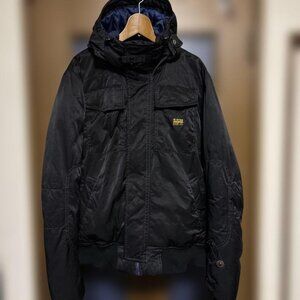 G-STAR RAW black mountain parka jacket